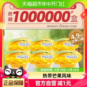 樱桃小丸子芒果味果冻100g×6杯