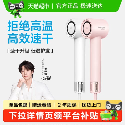 飞科高速负离子吹风机恒温护发