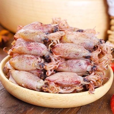 淡晒海兔干1000g海兔子带籽小鱿鱼仔笔管鱼乌贼干墨鱼仔海鲜水产