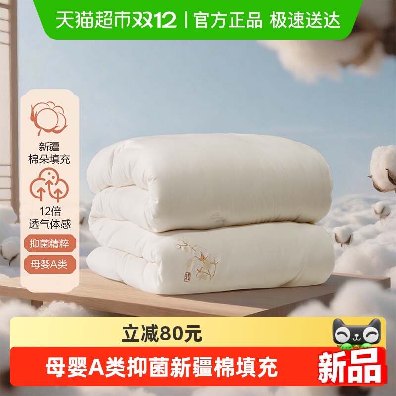 百丽丝家纺新疆棉花被