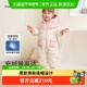 巴拉巴拉balaOne婴儿连体衣女童羽绒服2025新款 抱衣爬服甜美时尚