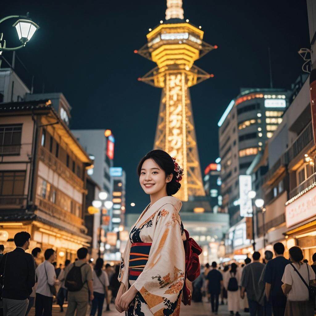 热荐[慢旅行]日本旅游大阪自由行6天5晚机票酒店接送可住京都个签