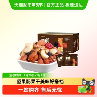 恒康食品坚果加混合果粒每日坚果混合干果果仁整箱小包休闲零食