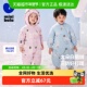 鹅绒 迷你巴拉巴拉男童女童羽绒服冬连体衣三防婴儿防风帽爬服