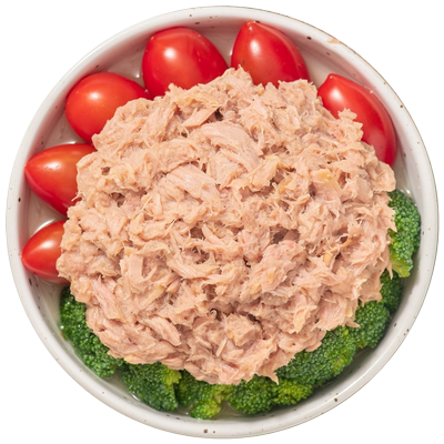渔人百味金枪鱼罐头1000g袋装即食海鲜拌饭寿司食材商用批发