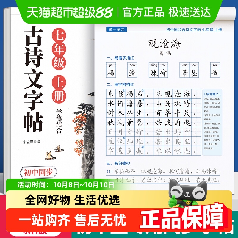 金枝叶初中练字本