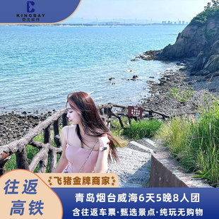烟台6日5晚6人小团 威海 青岛 纯玩无购物 含往返车票