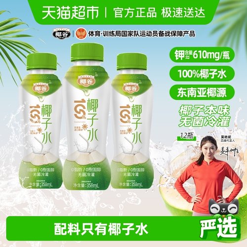 椰谷100%椰子水果汁饮料