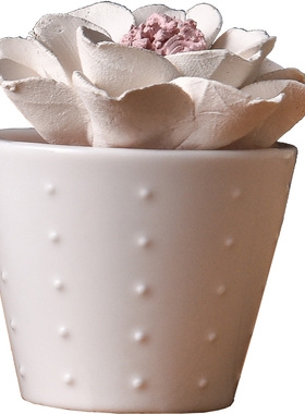 仿真多肉无火香薰精油书房摆件