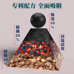 活性炭除级醛克星除味新房装 修Z味碳家用竹炭包去J 升甲款