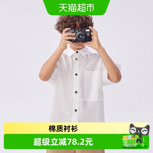 马拉丁童装商场同款男童衬衫