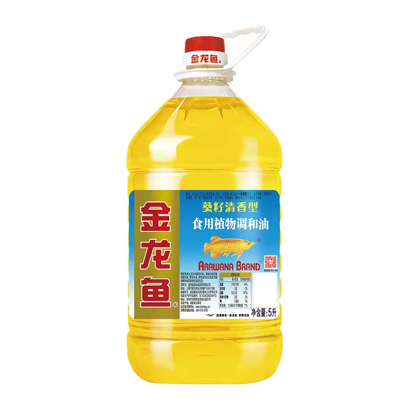 金龙鱼葵花籽清香食用调和油5L/桶