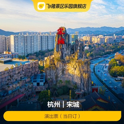 [杭州宋城-演出票（当日订）]官方特惠 极速出票 当天可订 杭州宋城千古情门票 电子票