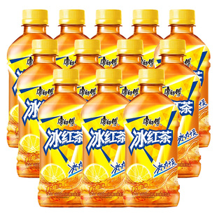 康师傅冰红茶大瓶330ml解渴即饮柠檬口味茶饮料整箱聚会家庭装