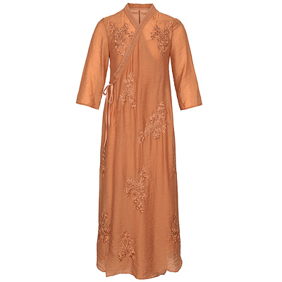 仙女超仙森系新款优雅汉服连衣裙