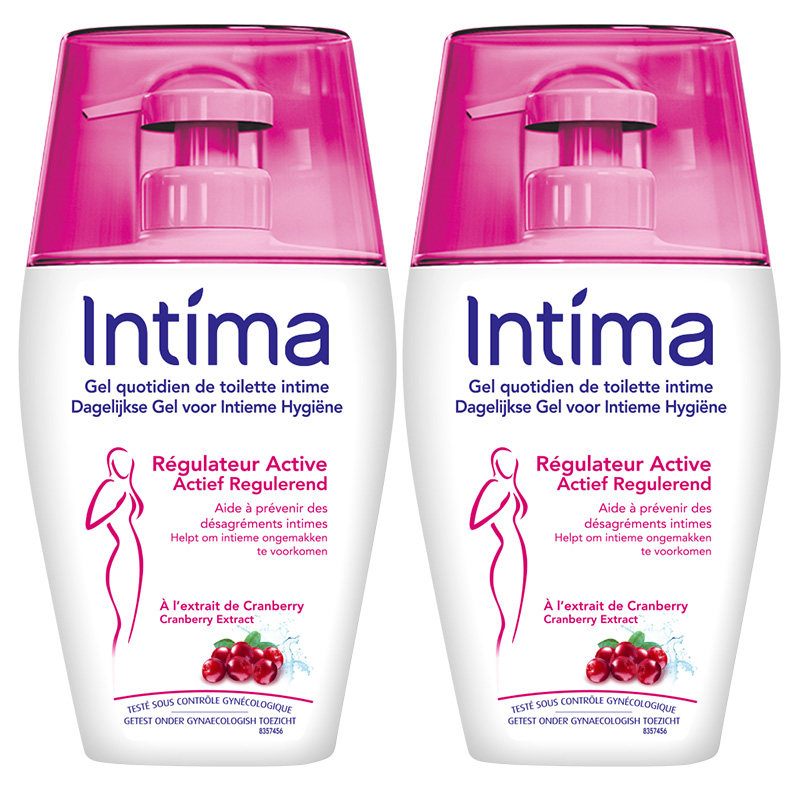 Intima法国蔓越莓女生私处洗护液私密护理液私部外阴清洗液清洁*2