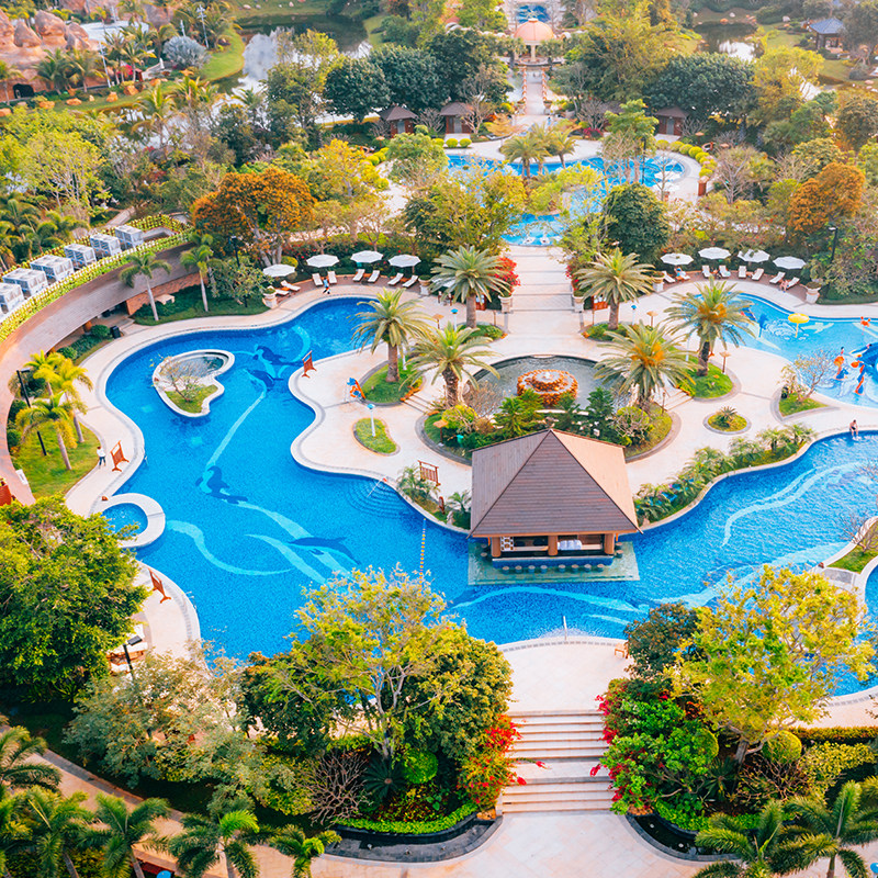 [海花岛五国温泉城-15次卡]温泉15次卡