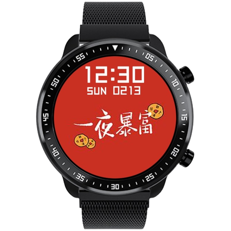 一讯牵【太空人表盘】智能手环多功能运动支付计步蓝牙可通话听歌手表男女款