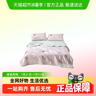 乐蜗家纺公主风抗菌防螨可水洗空调被夏凉被夏天单双人宿舍 LOVO
