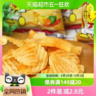 丽丽薯片混合味膨化食品30g×3袋