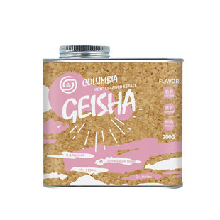 小满哥伦比亚瑰夏精品手冲咖啡豆单品新鲜烘焙代现磨粉黑咖啡200g