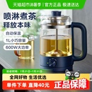 电茶炉煮茶壶泡茶壶便携玻璃养生壶 苏泊尔煮茶器家用蒸汽喷淋式
