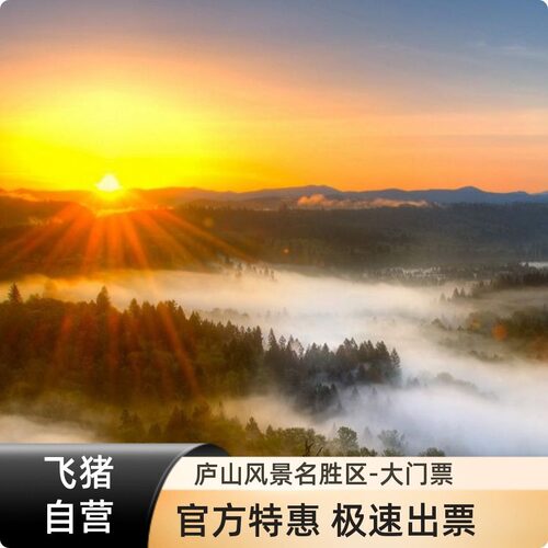 [庐山风景名胜区-大门票]门票