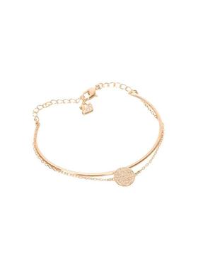 自营 SWAROVSKI施华洛世奇圆形标志二合一ginger手链水晶七夕礼物