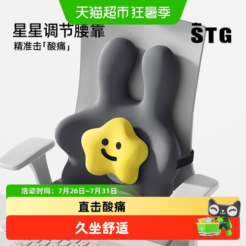 STG护腰人体工学腰部支撑靠垫