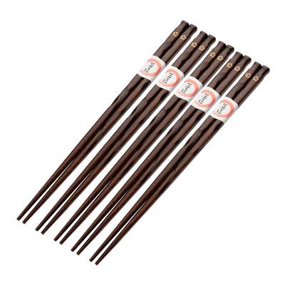 onlycook复古酸枣木筷木质尖头