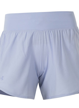 【自营】UA安德玛紫色运动裤UA Fly By Elite 5 Short短裤1383242