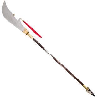 鸡翅木春秋大刀青龙偃月关公刀冷兵器武术刀表演十八般兵器未开刃