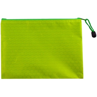 【5个】A4球纹文件袋B4防水拉链袋帆布袋A5资料袋A6笔袋学生布料试卷收纳袋B5文具办公用品补习袋分类整理袋