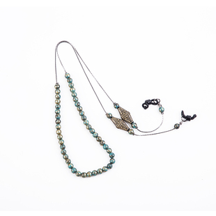 眼镜链眼镜绳复古GLASSES CHAIN古铜色轻奢款旅行眼睛挂脖链眼镜