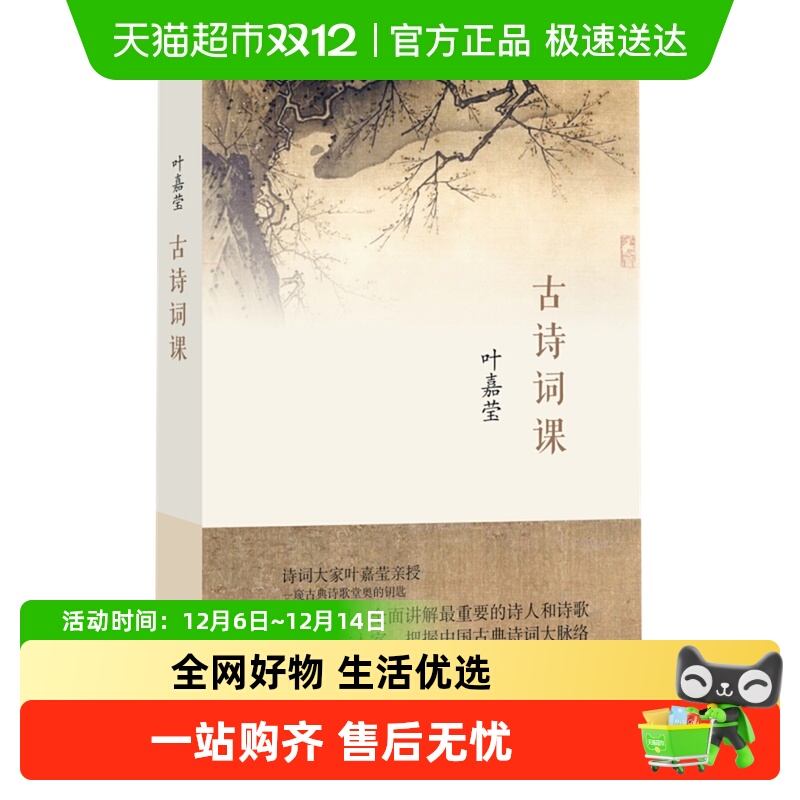 古诗词课叶嘉莹进阶读物新华书店