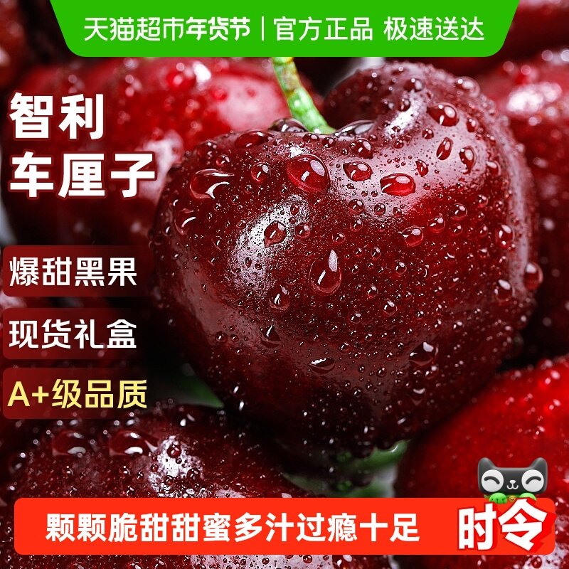 智利进口车厘子新鲜水果礼盒应当季大樱桃345J整箱现货立发斤,水产肉类/新鲜蔬果/熟食,车厘子/樱桃,淘宝优惠券,粉丝福利购,淘宝优惠卷