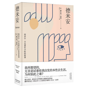 德米安 埃米尔辛克莱年少时的故事诺贝尔文学奖得主黑塞代表作德文直译翻译家姜乙继悉达多人类群星闪耀时后新作外国小说新华书店