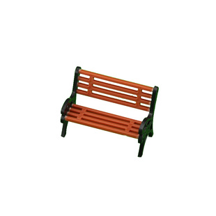 彩色公园凉椅广场行道休息沙盘建筑模型材料楼盘小区展示椅子长椅