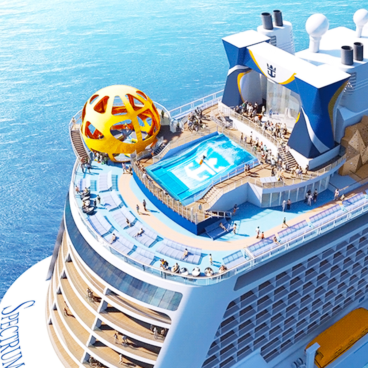 越南6天5晚【阳台2人房】香港出发皇家加勒比海洋光谱号游轮直播