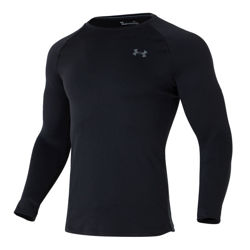 【自营】UA安德玛长袖T恤男装运动休闲服跑步健身训练服1343243