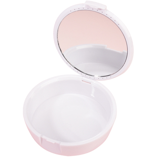 雅克菱保持器收纳盒隐形牙套盒子正畸牙齿矫正携带可爱假牙盒带镜