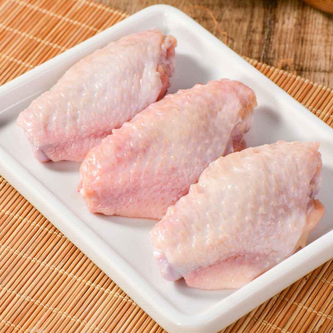 真禽小鲜 冷鲜鸡翅中1kg多汁鸡肉鸡中翅空气炸锅烧烤翅白肉新鲜