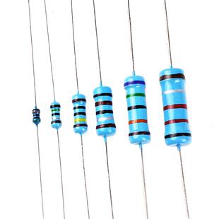 1.5K1.8K 2K 2.2K2.4K2.7K3K3.3K欧色环1%金属膜电阻元件1/4W2W3W