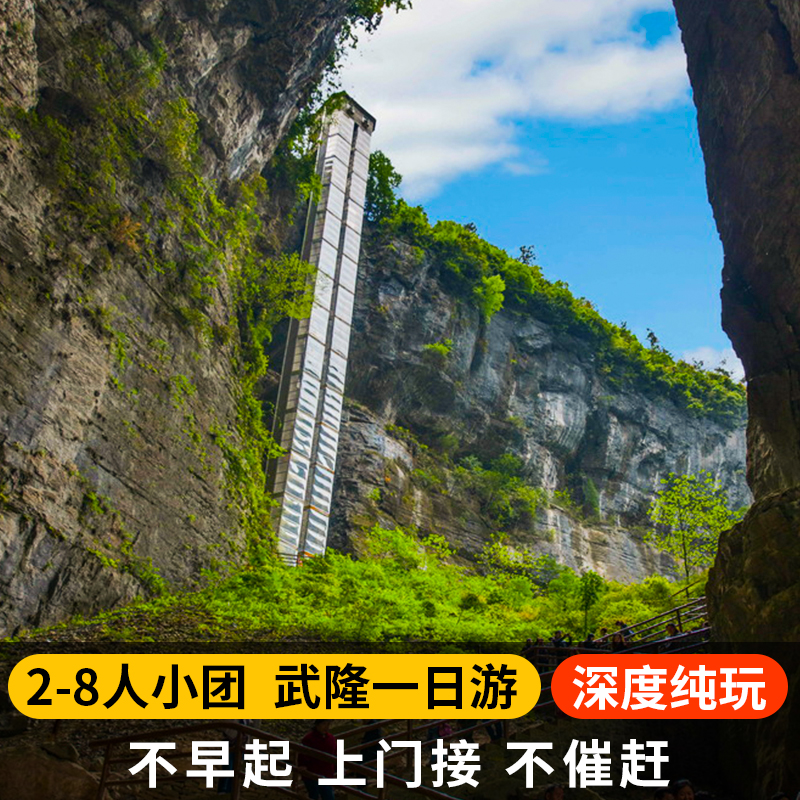 重庆武隆天坑地缝仙女山乌江画廊一日游纯玩2-8人小团