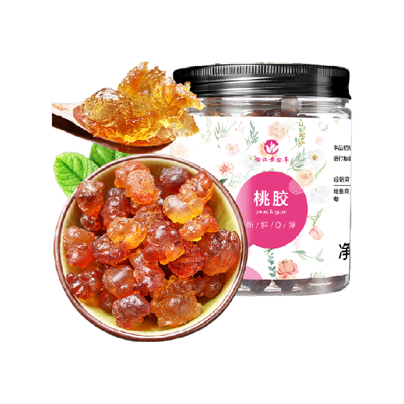 怡江黄金耳水蜜桃桃胶