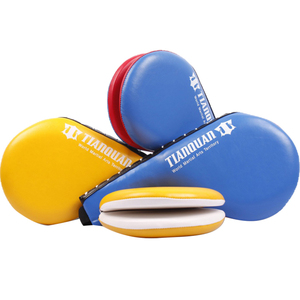 天拳成人儿童跆拳道脚靶训练靶子鸡腿靶手靶双叶靶脚板脚把踢靶