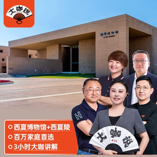 大咖说®宁夏银川 西夏陵3小时深度讲解 12人小团 探索西夏文明