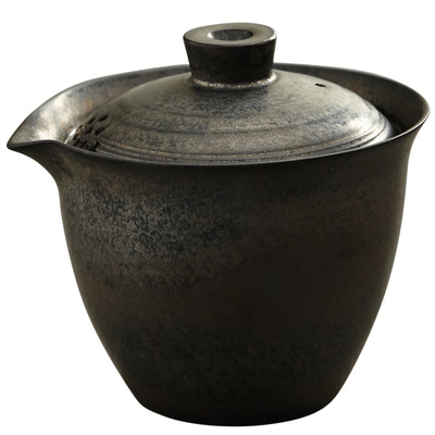 陶瓷玩物志日本金釉侘寂旅行茶具