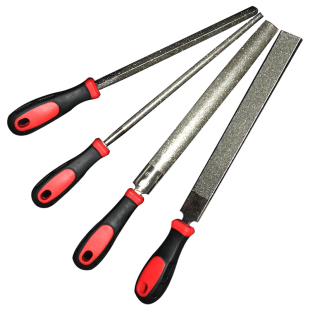 金刚石锉刀大号金刚砂半圆挫刀12寸硬质合金6寸8三角圆形金钢打磨