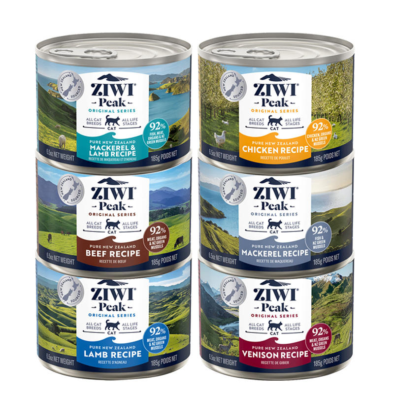 滋益巅峰猫罐头Ziwi营养发腮无谷